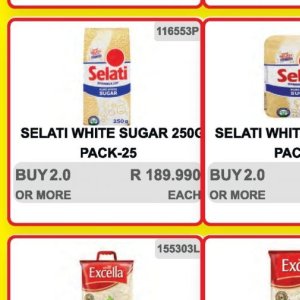 Sugar at Kit Kat Cash&Carry