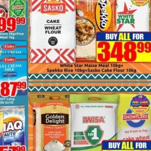 Rice at Three Star Cash and Carry