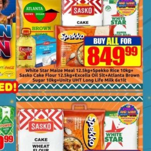 Rice at Three Star Cash and Carry