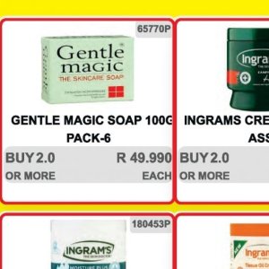 Soap at Kit Kat Cash&Carry