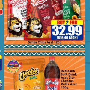 Chips at Three Star Cash and Carry