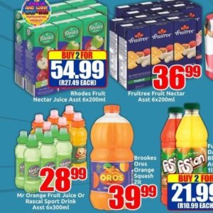 Juice at Three Star Cash and Carry