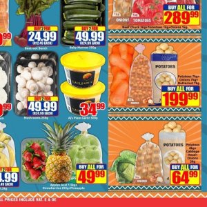 Potatoes at Three Star Cash and Carry