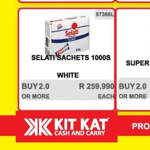   at Kit Kat Cash&Carry