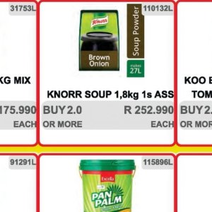Soup at Kit Kat Cash&Carry