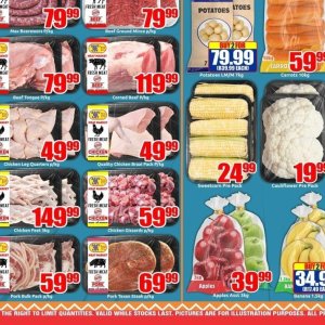 Pork at Three Star Cash and Carry