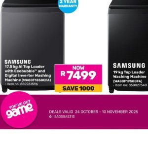 Washing machine samsung