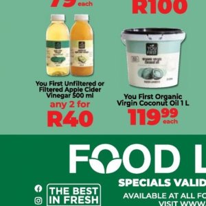 Vinegar at Fruit & Veg City
