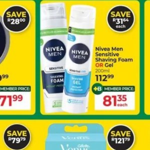 Shaving gel nivea