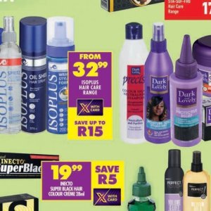 Blow dryer at Shoprite