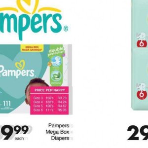 Diapers pampers