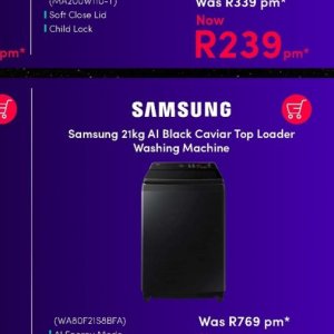 Washing machine samsung