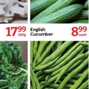 Cucumbers at Oxford freshmarket