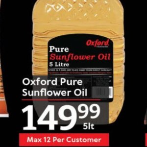 Sunflower oil