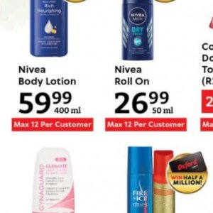 Body lotion nivea