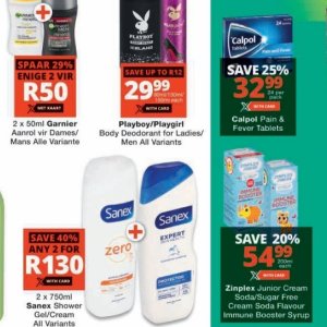 Deodorant garnier  at Checkers