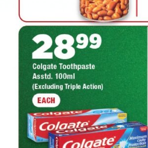 Toothpaste colgate
