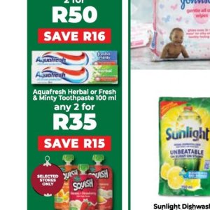 Toothpaste aquafresh