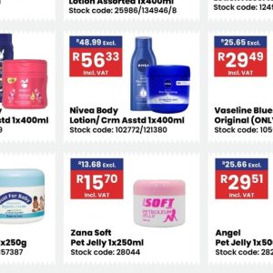 Body lotion nivea