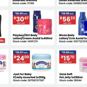 Body lotion nivea