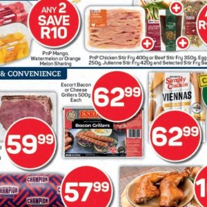 Bacon at Pick n Pay Hyper