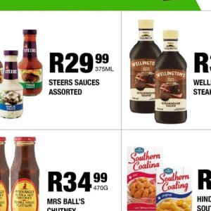 Sauces at Take n Pay