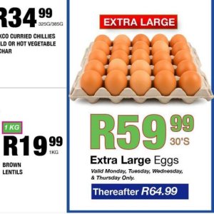 Eggs at Take n Pay