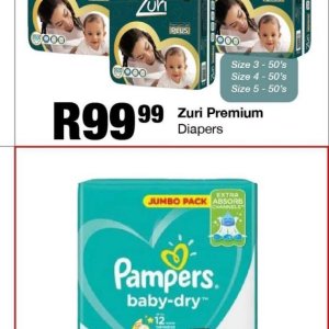 Diapers pampers