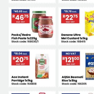 Fish at Africa Cash and Carry