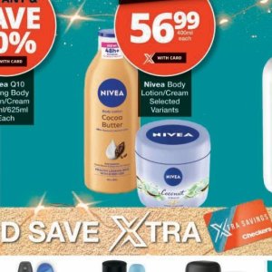 Body lotion nivea
