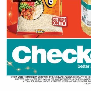 Seafood at Checkers Hyper