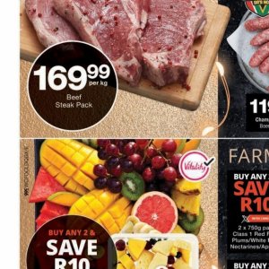 Beef at Checkers Hyper