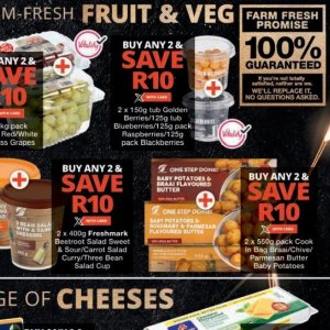 Raspberries at Checkers