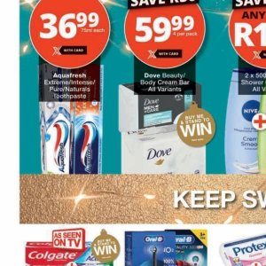 Toothpaste aquafresh