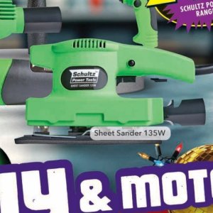 Orbital sander at Shoprite