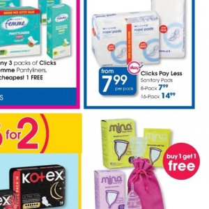 Sanitary pads libresse