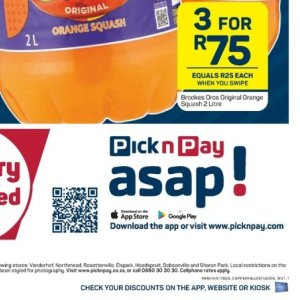 Smartphone at Pick n Pay Hyper
