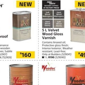 Linseed oil at Builders Warehouse