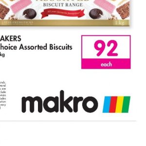 Biscuits at Makro