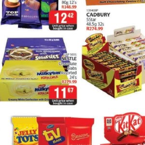 Chocolate at Kit Kat Cash&Carry