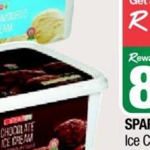 Ice cream at Spar