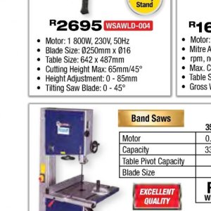Saw at Аdendorff Machinery Mart