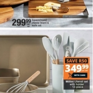 Utensil sets at Checkers Hyper