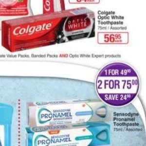 colgate optic white dischem