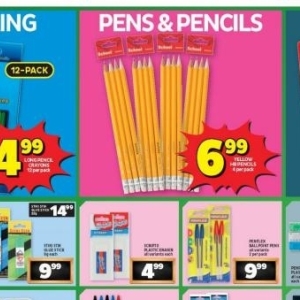 Pencils at Usave