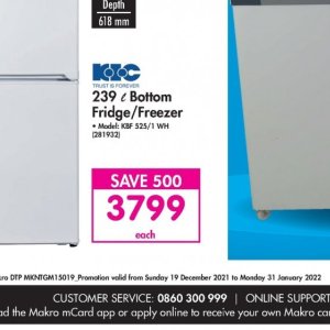 Freezer at Makro