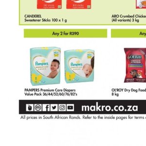 Diapers pampers  at Makro