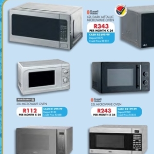 Microwave oven at Beares