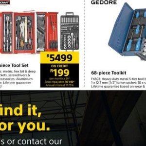 Gedore at Builders Warehouse