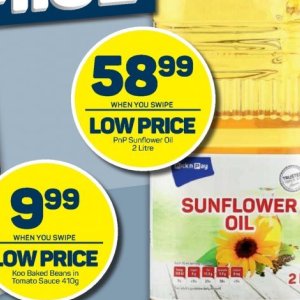 Sunflower oil at Pick n Pay Hyper